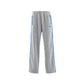 SWEAT PANTS/SIDE LINE/GRAY