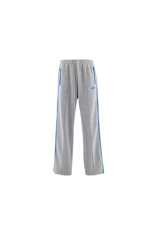 SWEAT PANTS/SIDE LINE/GRAY