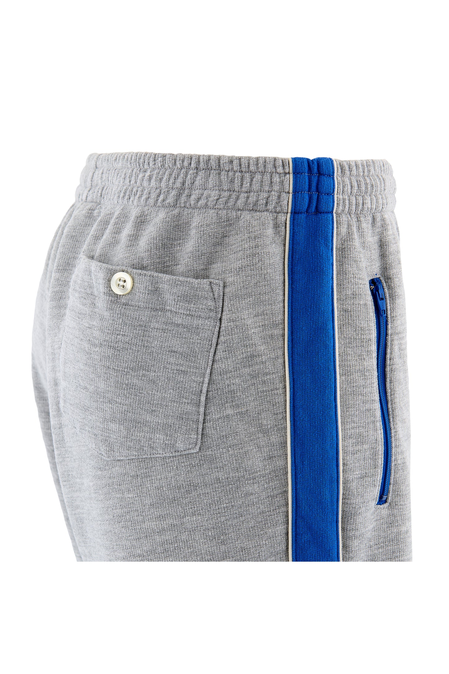 SWEAT PANTS/SIDE LINE/GRAY