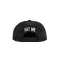 5PANEL CAP/EAT ME/BLACK