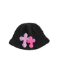3D cross knit hat