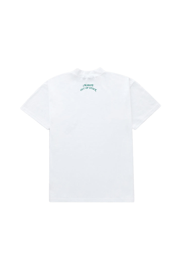 BASIC LOGO MOCK NECK TEE