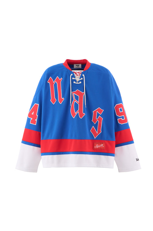 NAS_GAME SHIRT/BLUE