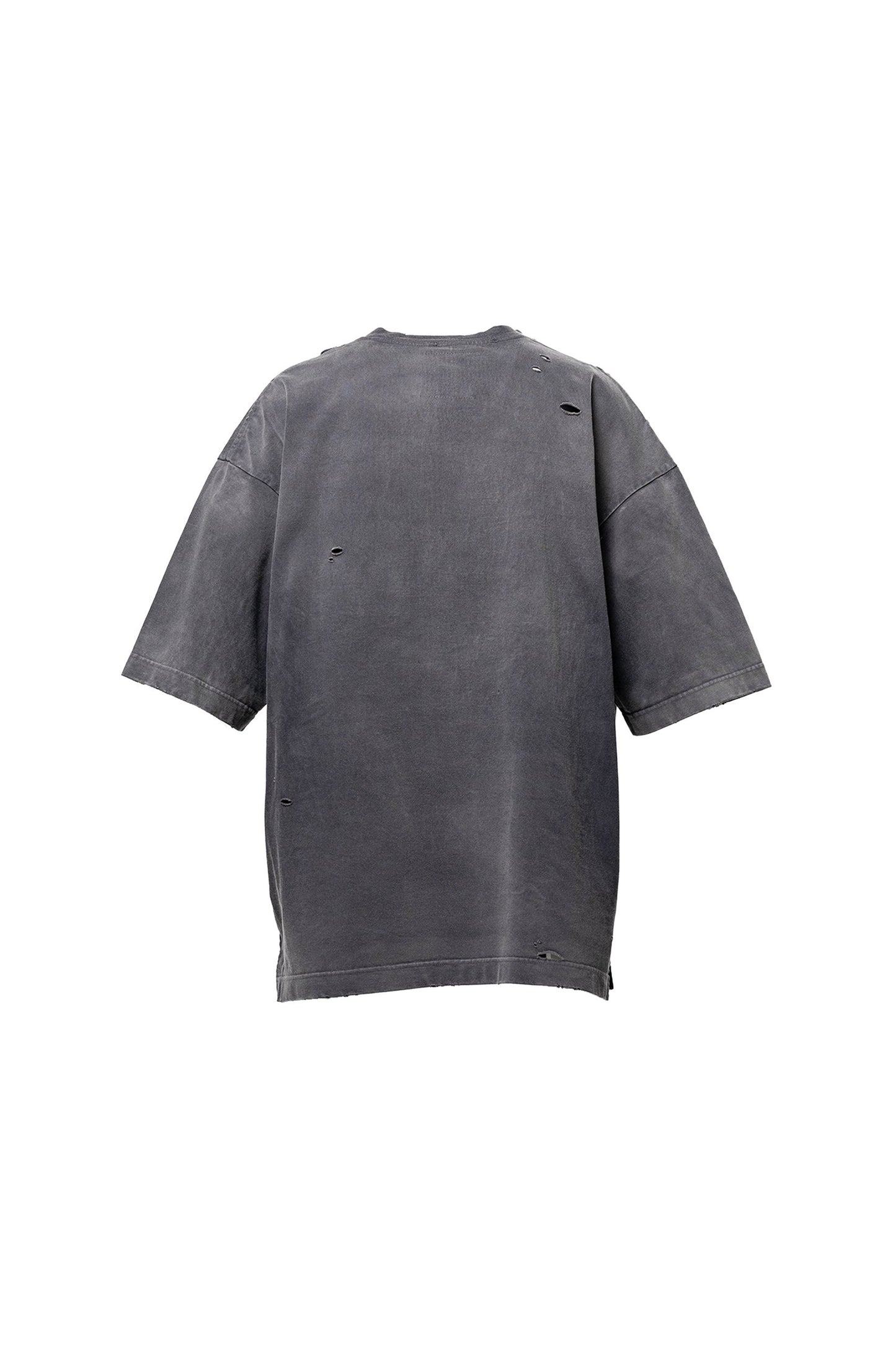 SUN FADED V NECK TEE