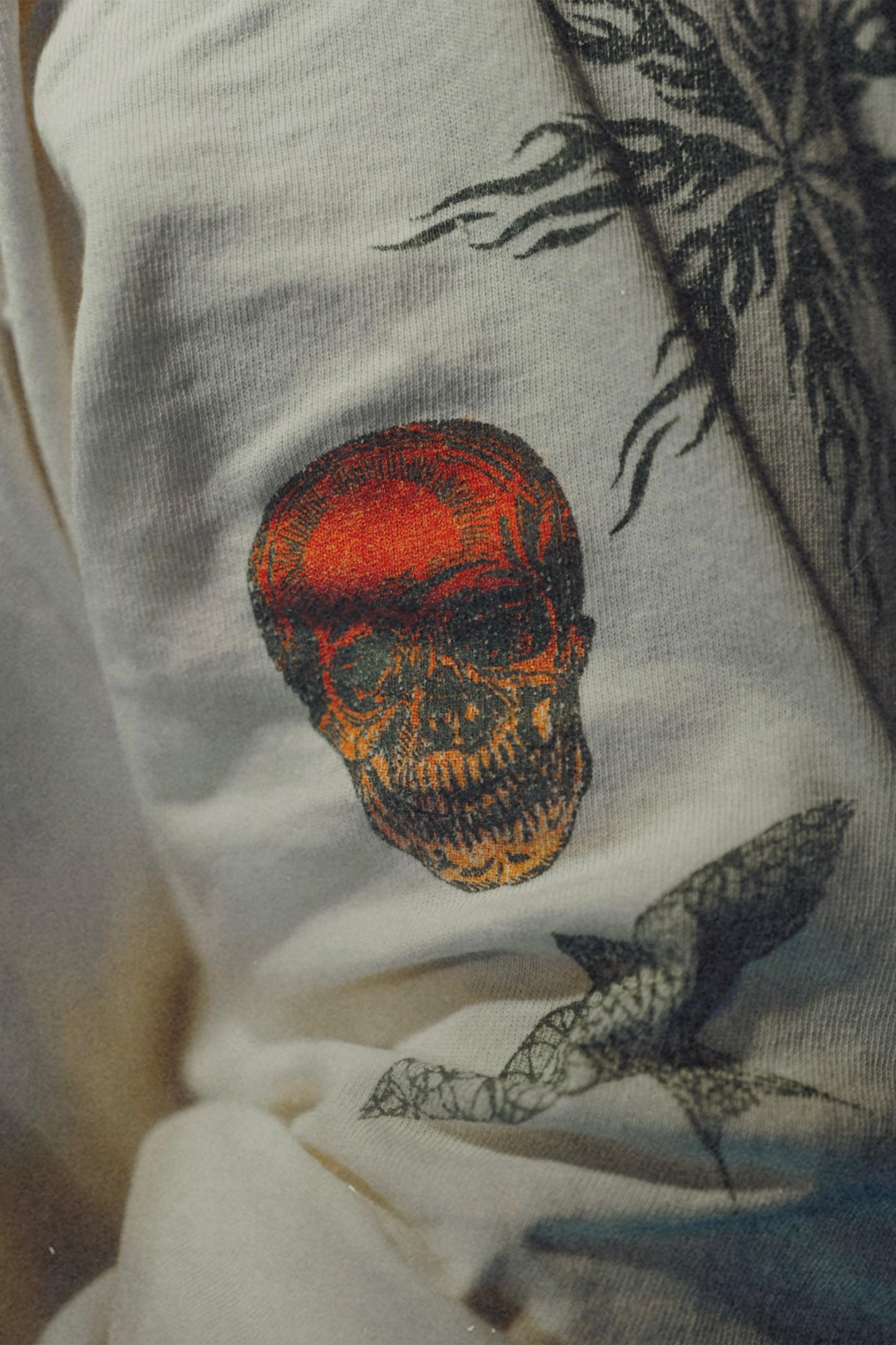 DW_LS TEE/TATTOO/WHITE