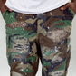 SASHIKO BAGGY CAMO  SHORTS