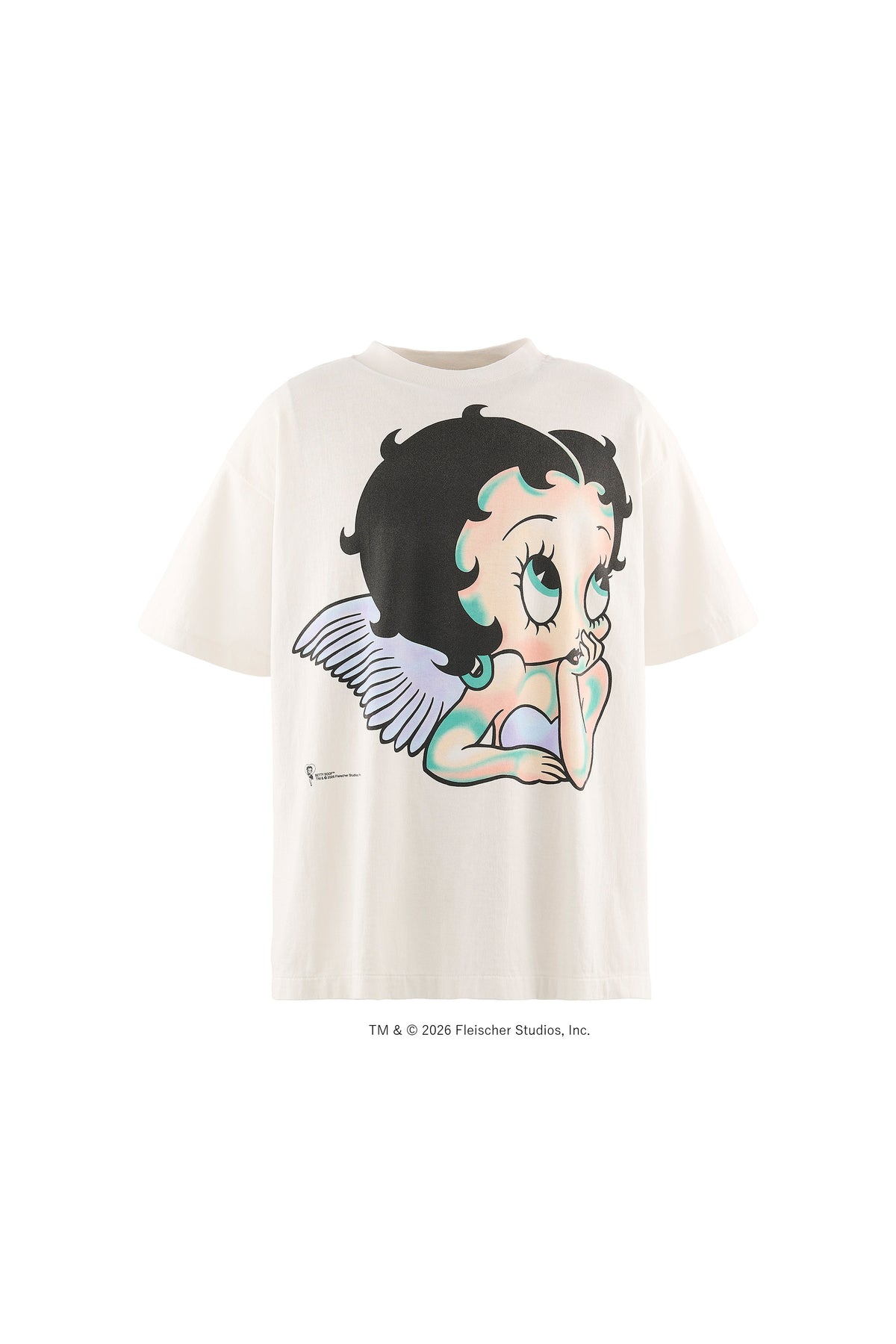 BTY_SS T-SHIRT/ANGEL/WHITE
