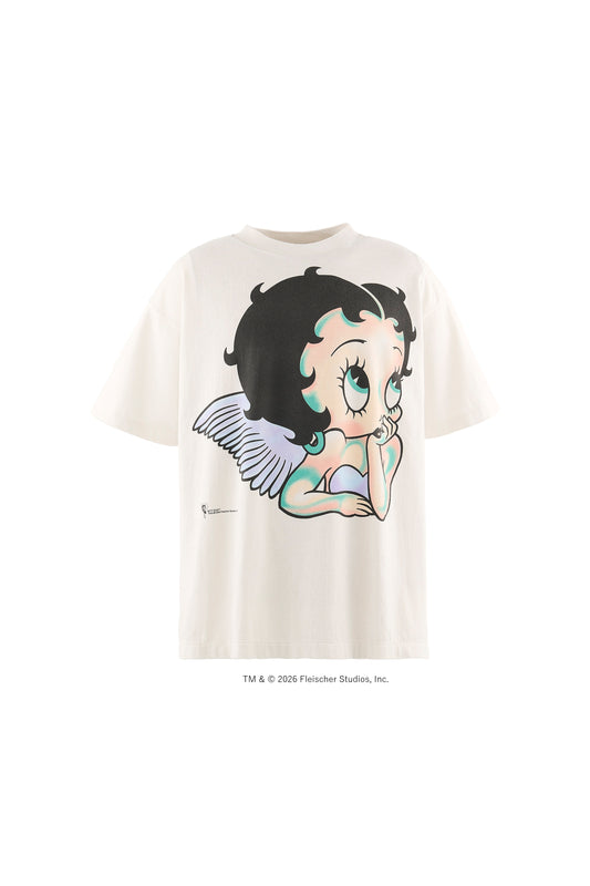 BTY_SS T-SHIRT/ANGEL/WHITE