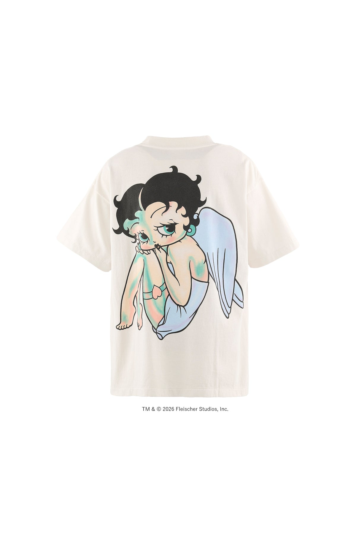 BTY_SS T-SHIRT/ANGEL/WHITE