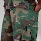 SASHIKO BAGGY CAMO  SHORTS