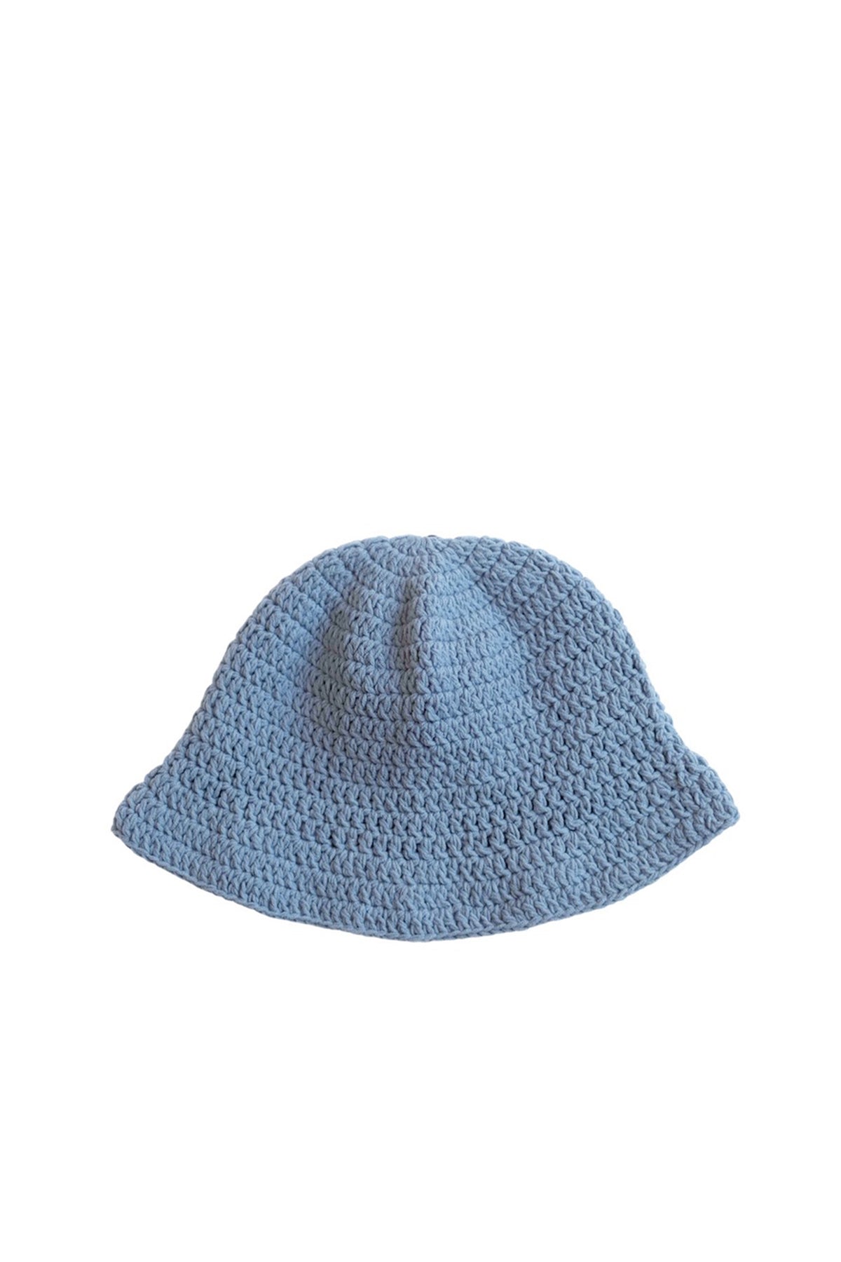 3D cross knit hat