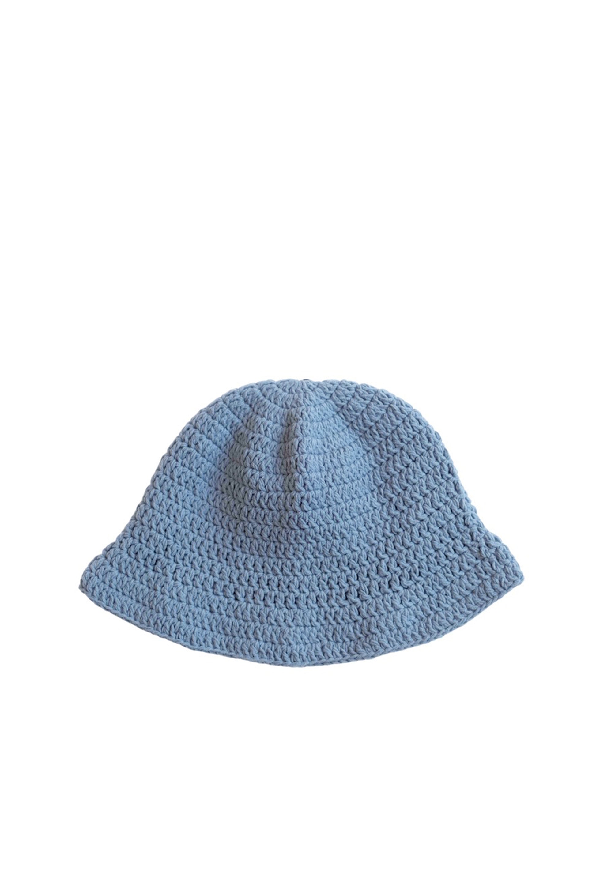 3D cross knit hat