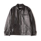 LEATHER TRACKER JACKET