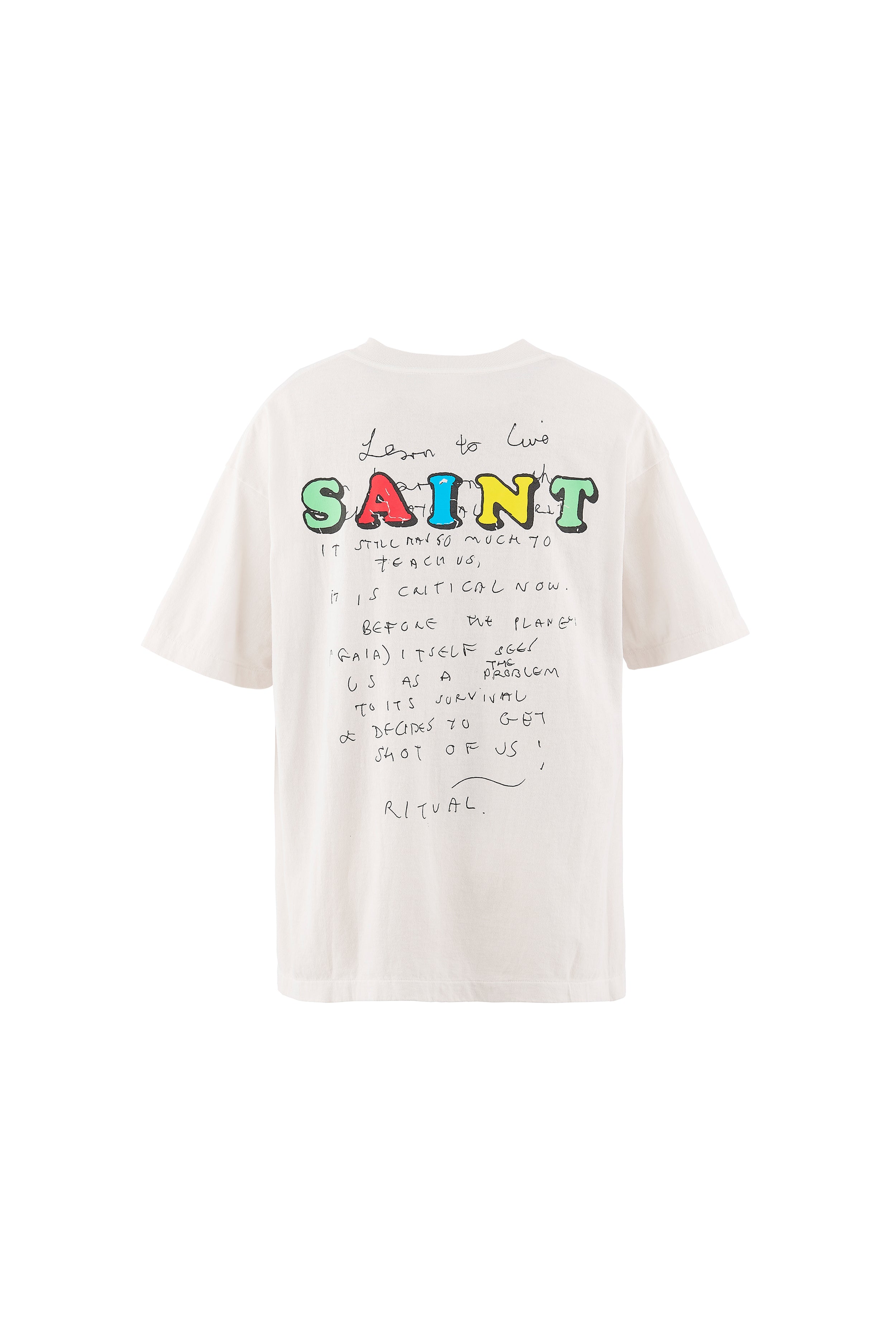 Saint Mxxxxxx (セントマイケル)/JR_SS T-SHIRT/E/WHITE│正規通販