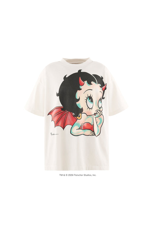 BTY_SS T-SHIRT/DEVIL/WHITE
