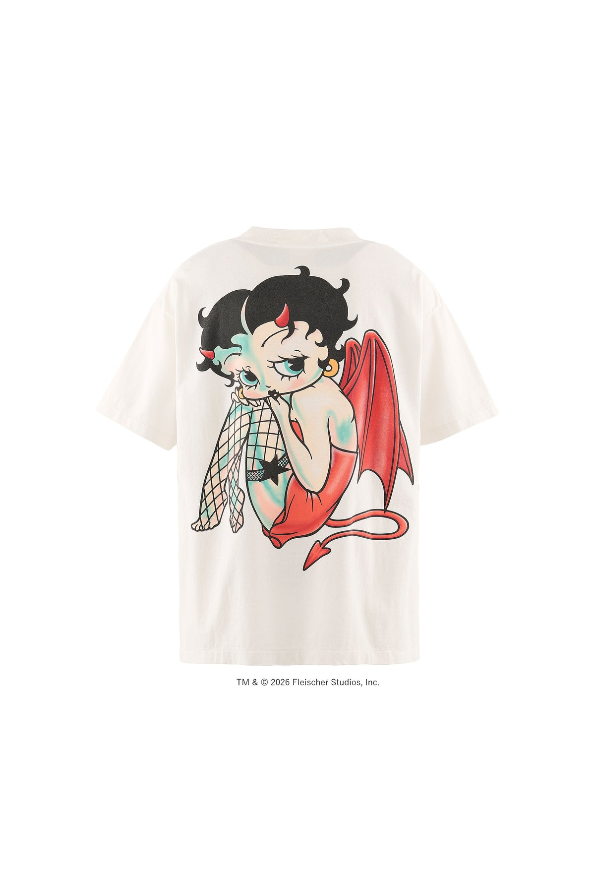 BTY_SS T-SHIRT/DEVIL/WHITE