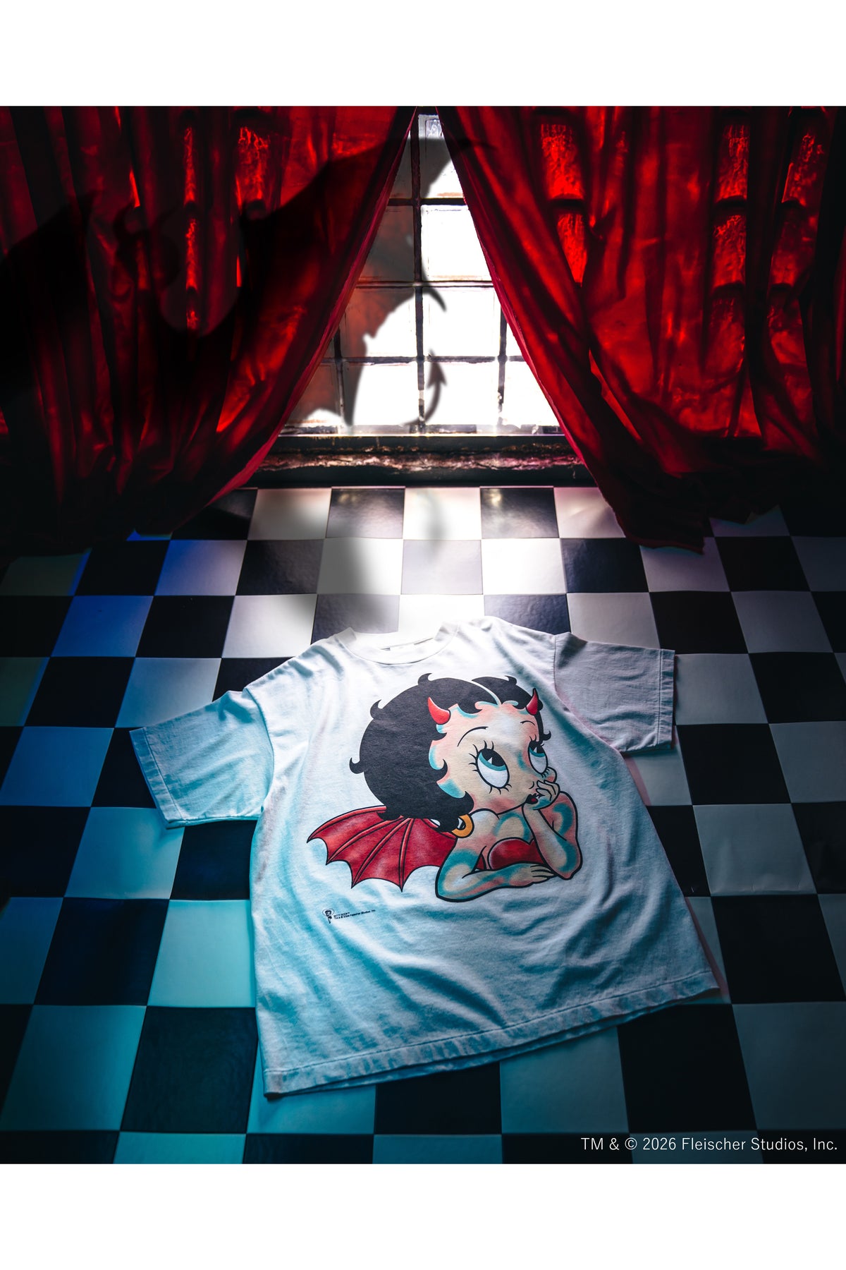 BTY_SS T-SHIRT/DEVIL/WHITE