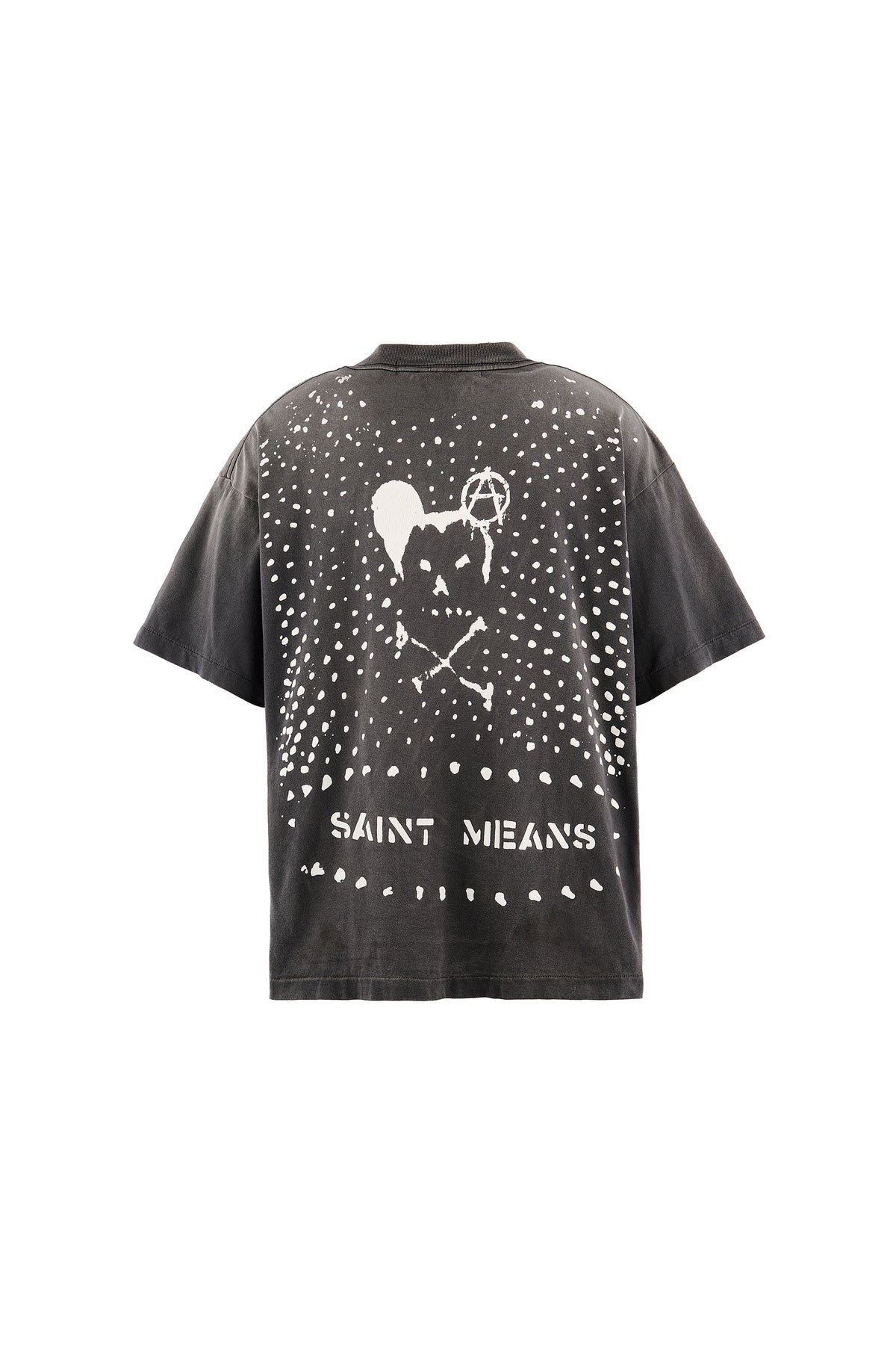 BKM_SS T-SHIRT/SAINT MEANS/BLACK