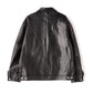 LEATHER TRACKER JACKET