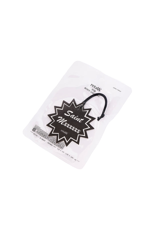 retaW_FRAGRANCE CAR TAG/BLACK