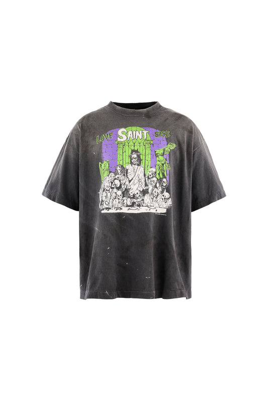 SS T-SHIRT/LOVE SICK/BLACK