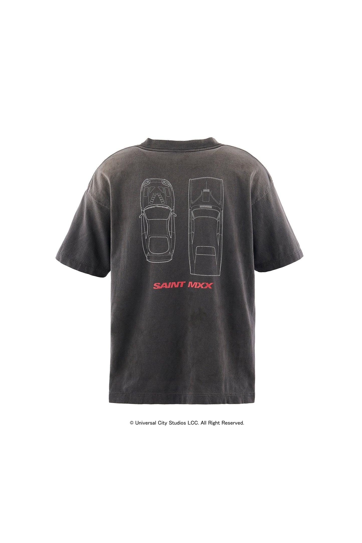 FF_SS T-SHIRT/FAST FURIOUS/BLK