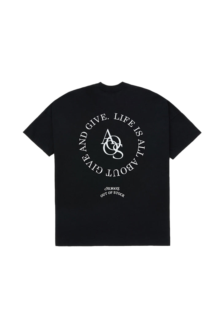 LIFE IS G&G DROP SHOULDER S/S TEE