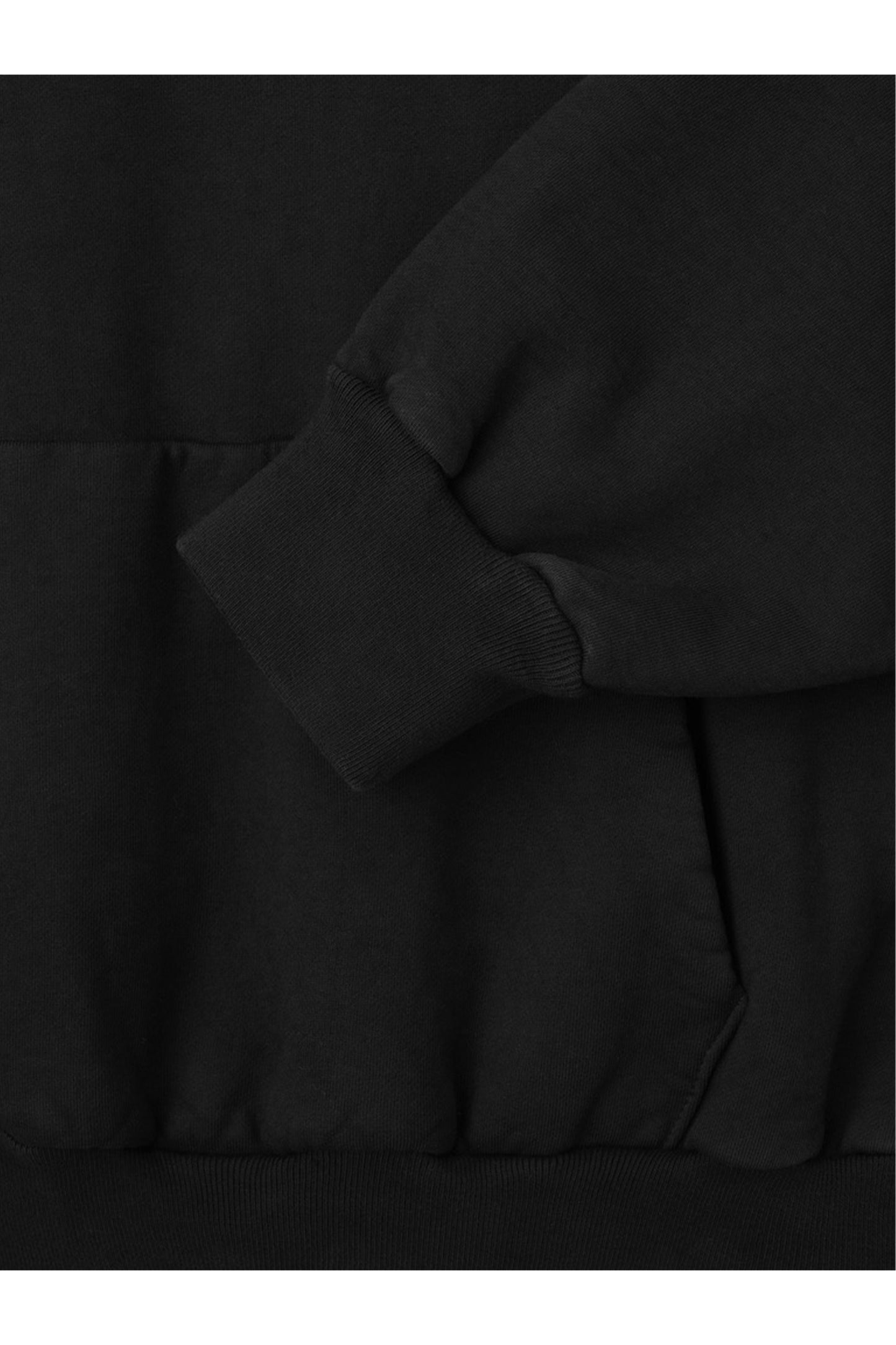 CLASSIC FIT HALF RAGLAN HOODIE W/ POCKET