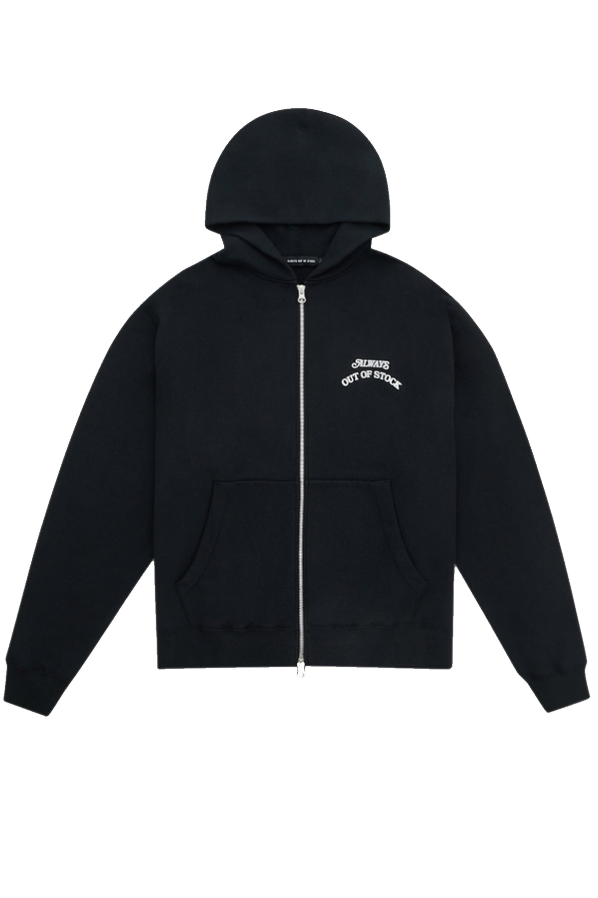 BASIC LOGO ZIP HOODIE