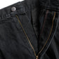 DENIM TWO TUCK TROUSERS