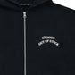 BASIC LOGO ZIP HOODIE