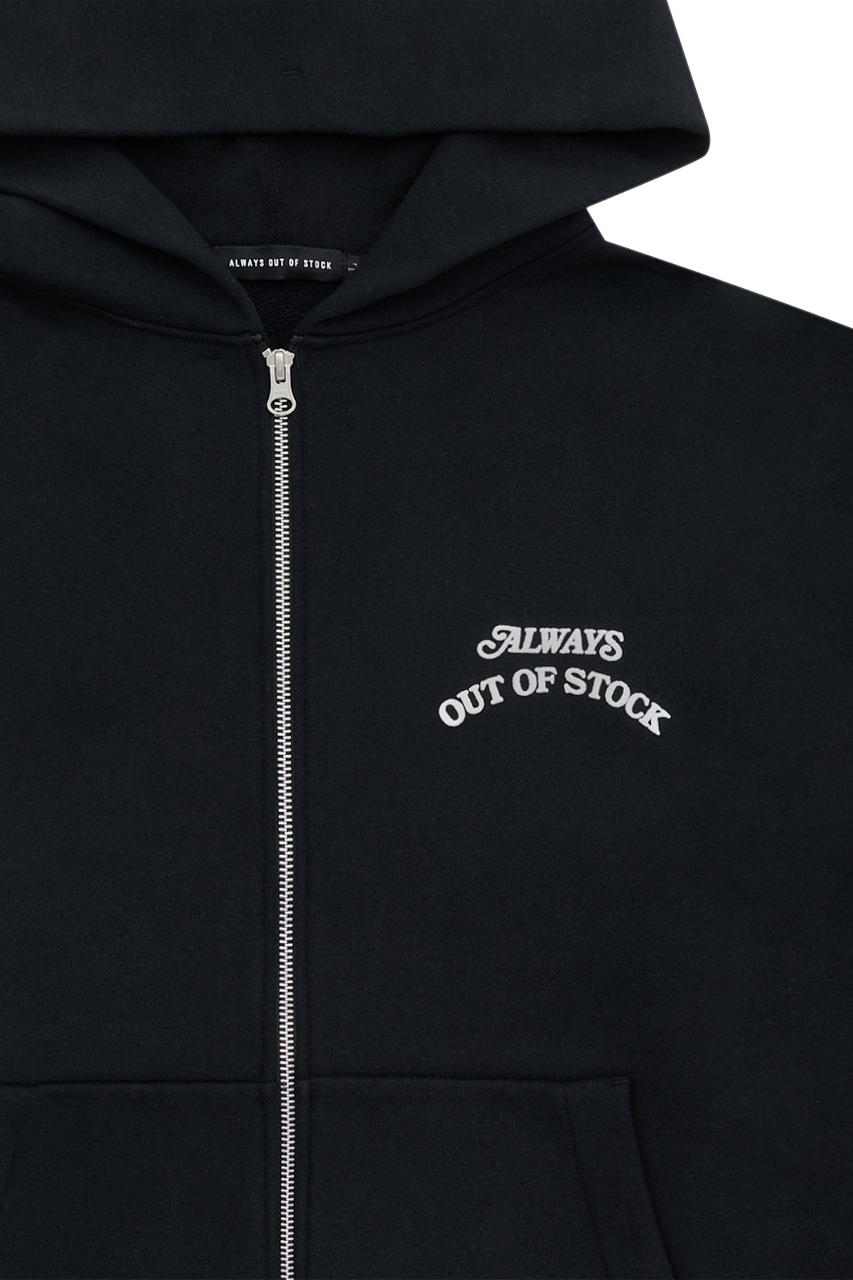 BASIC LOGO ZIP HOODIE