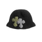 3D cross knit hat