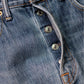 3D cross knit Denim