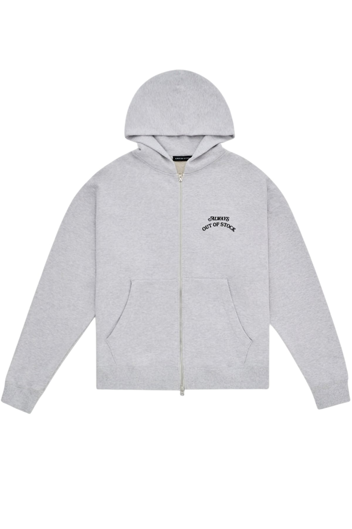 BASIC LOGO ZIP HOODIE