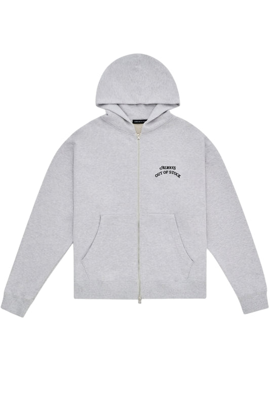 BASIC LOGO ZIP HOODIE