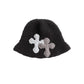 3D cross knit hat