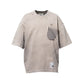 SUN FADED V NECK TEE