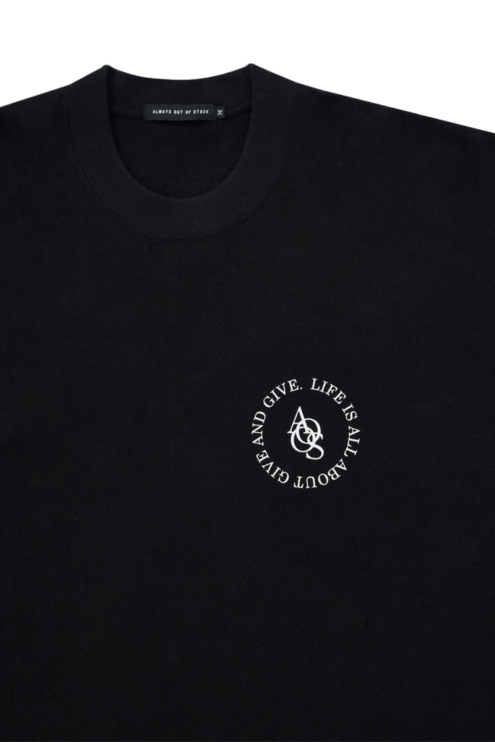 LIFE IS G&G DROP SHOULDER S/S TEE