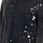 EMBELLISHED BLEACHED PULLOVER
