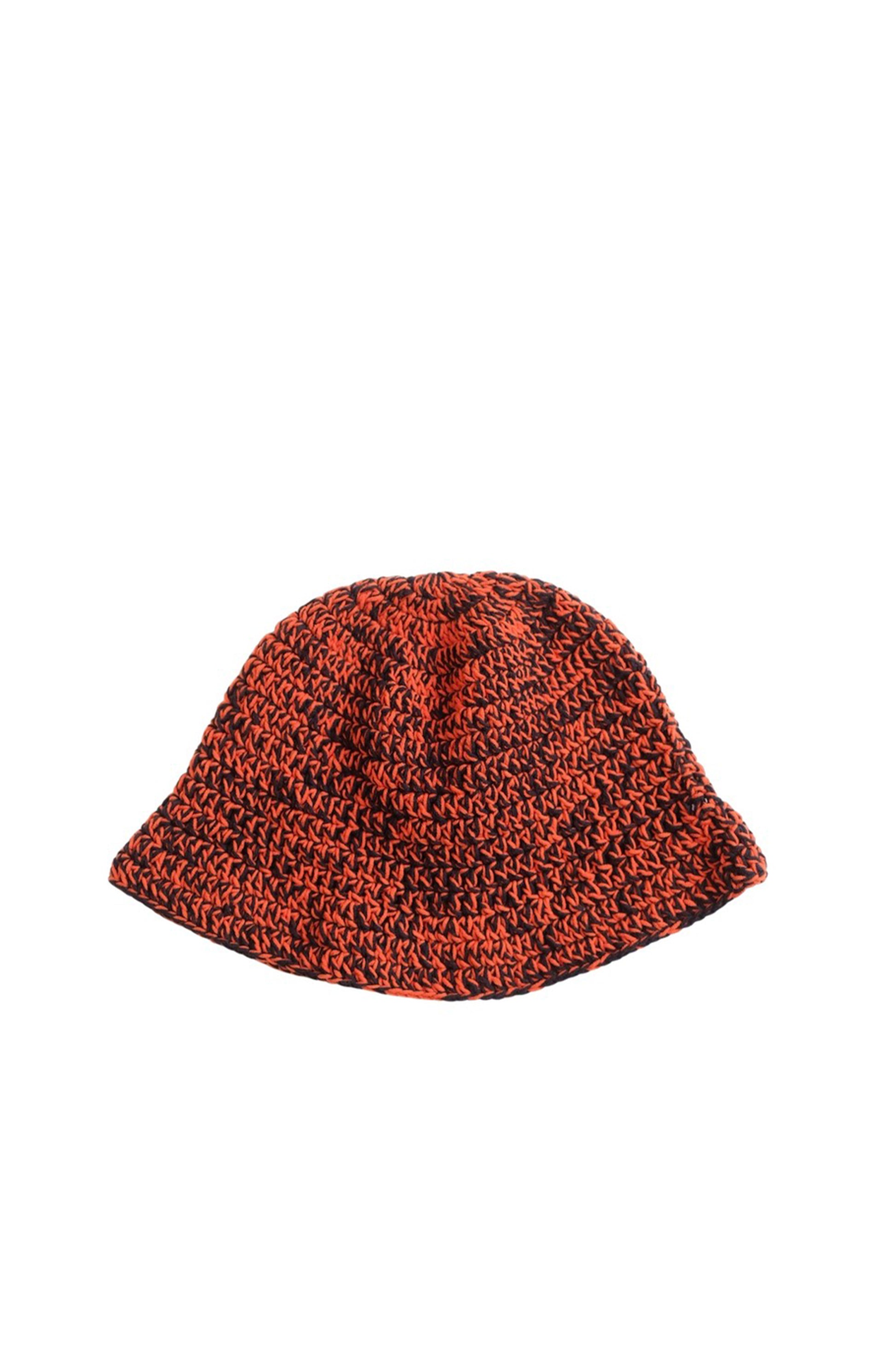 3D cross knit hat