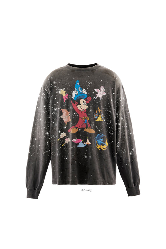 DSNY_LS T-SHIRT/FANTASIA/BLACK