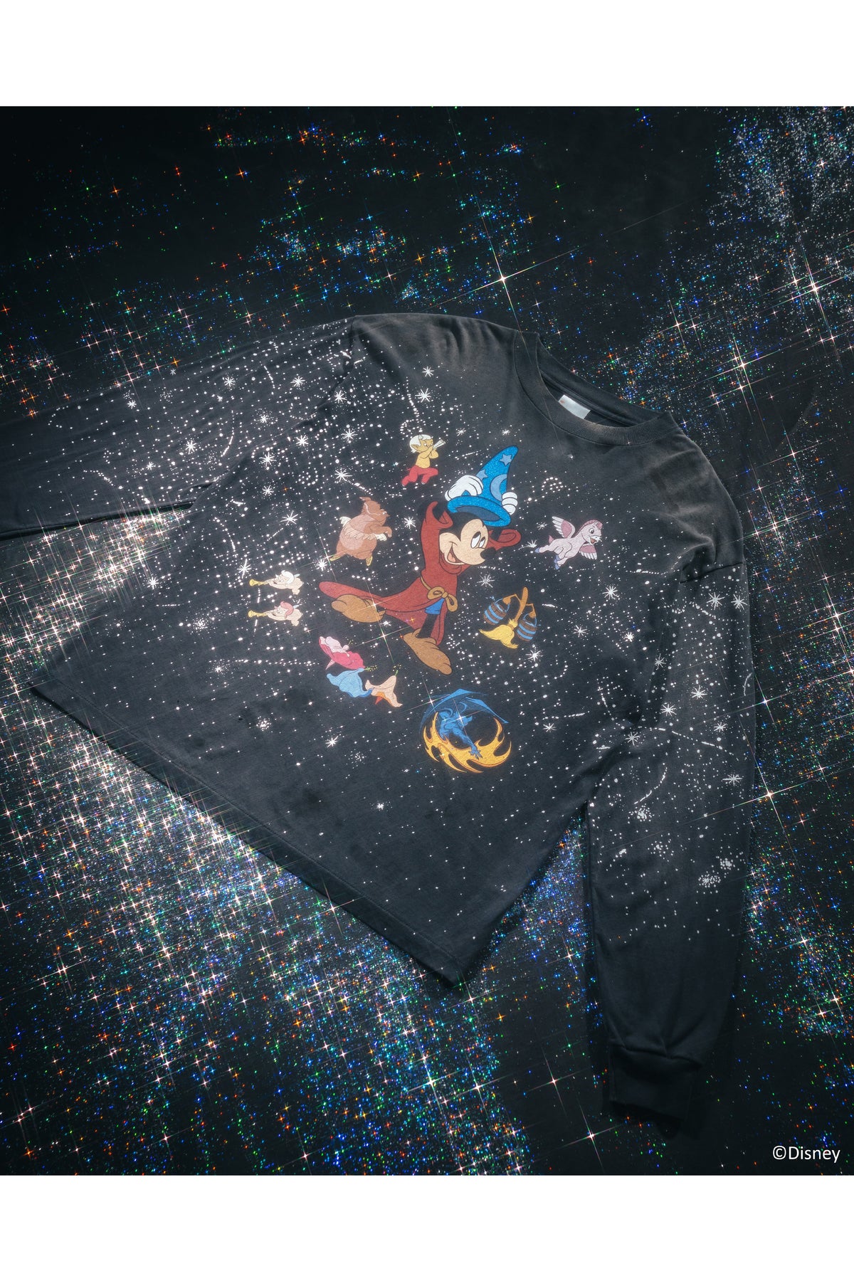 DSNY_LS T-SHIRT/FANTASIA/BLACK