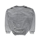 EMBELLISHED BLEACHED PULLOVER