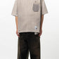 SUN FADED V NECK TEE