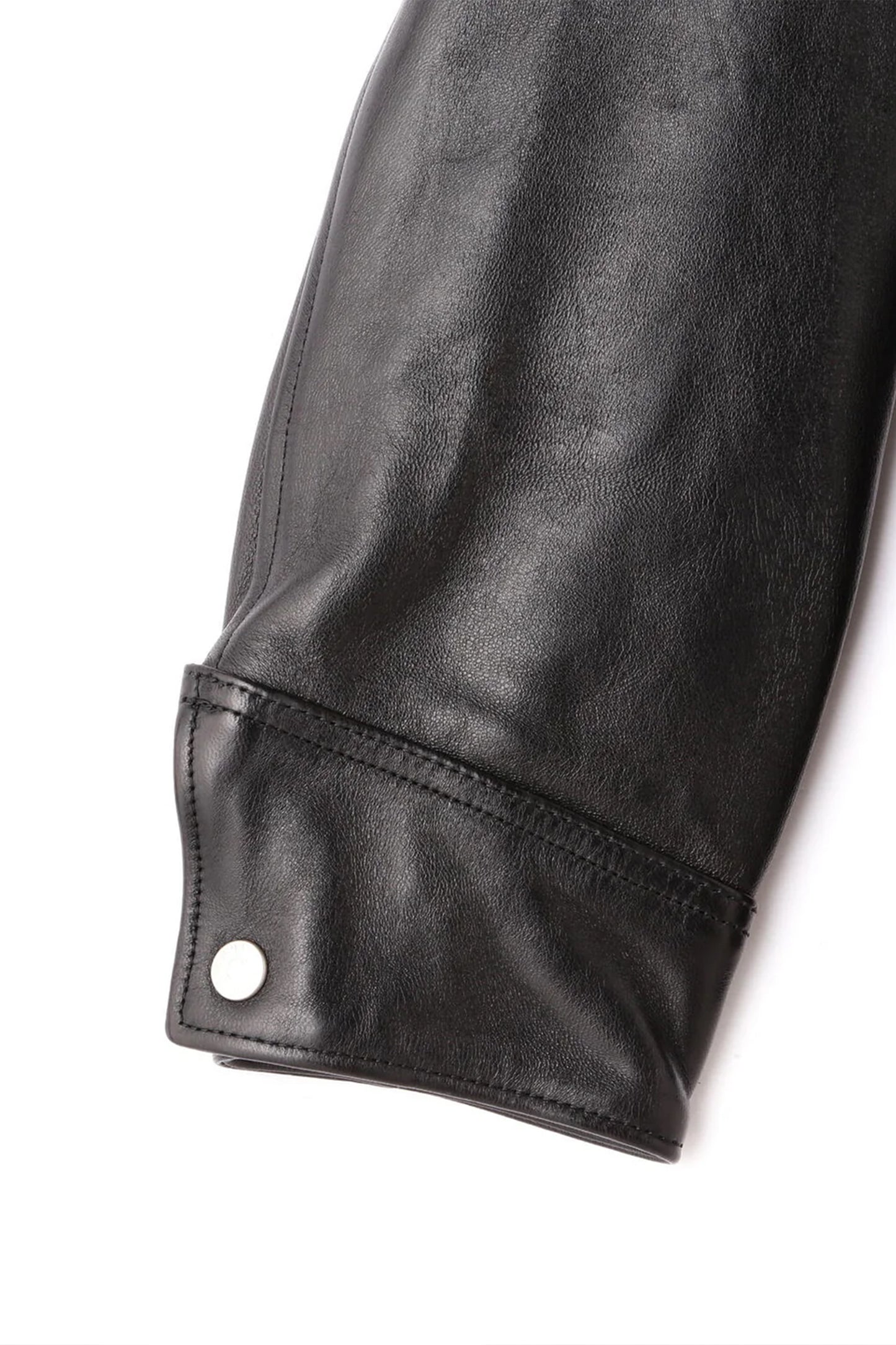 LEATHER TRACKER JACKET
