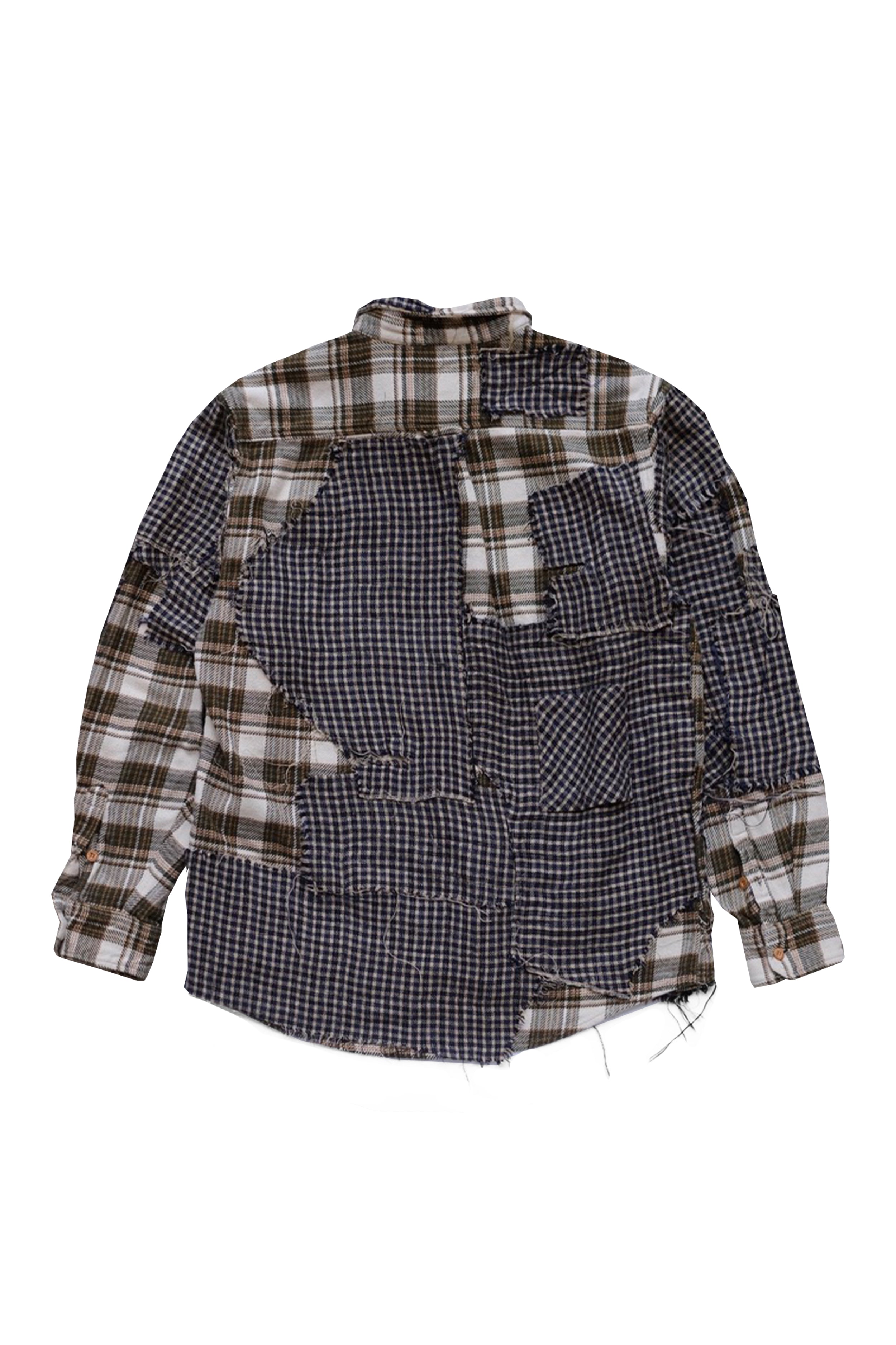 Innocence NYC /PATCHWORK REMAKE SHIRT – elephants