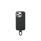 iPhone カラビナレザーケース【17. 16. 15】/ Black