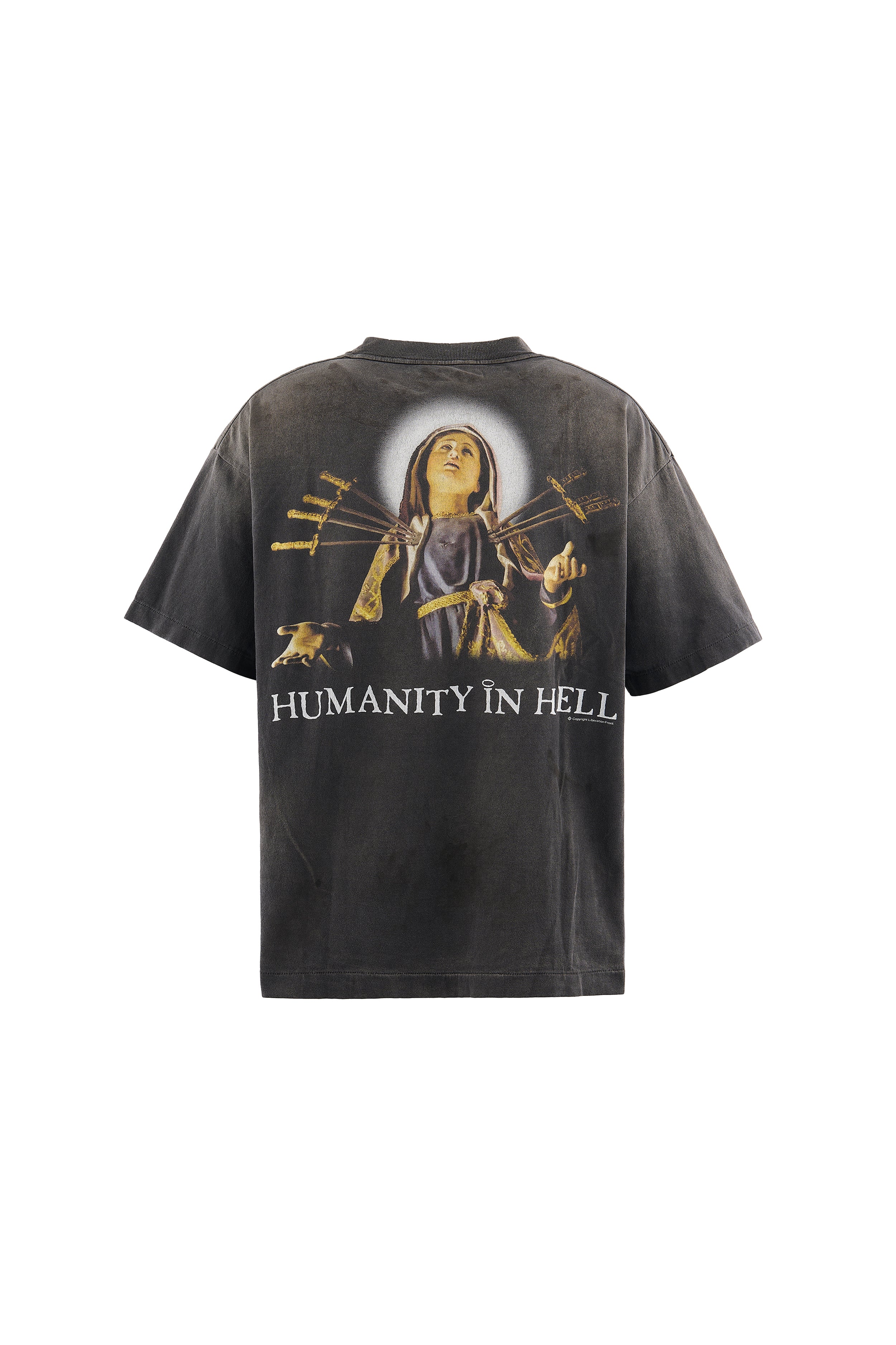 Saint Mxxxxxx (セントマイケル)/SS T-SHIRT/JESUS/BLACK│正規通販