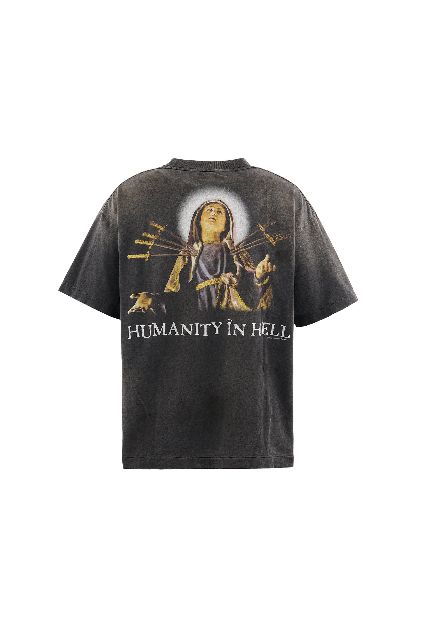 SS T-SHIRT/JESUS/BLACK